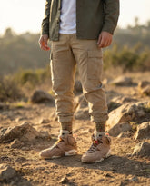 British Khaki Socks ā Travis Scott x Air Jordan 6 Retro Inspired Mid-Calf Unisex Crew Socks