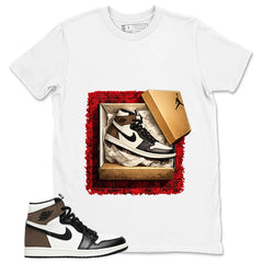 Brown Dark Mocha 1s Zadago Shirt New Kicks Graphic