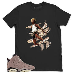 Brown Smoky Mauve 6s Zadago Shirt Air Ball Graphic
