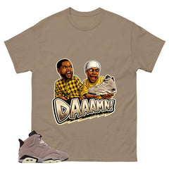 Brown Smoky Mauve 6s Zadago Shirt Daaamn Sneaker Graphic