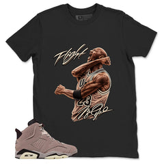 Brown Smoky Mauve 6s Zadago Shirt Flight Victory Graphic