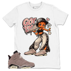 Brown Smoky Mauve 6s Zadago Shirt Got Em Lady Graphic
