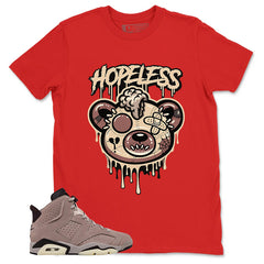 Brown Smoky Mauve 6s Zadago Shirt Hopeless Graphic