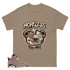 Brown Smoky Mauve 6s Zadago Shirt Hopeless Graphic