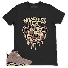 Brown Smoky Mauve 6s Zadago Shirt Hopeless Graphic
