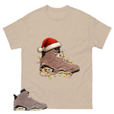 Brown Smoky Mauve 6s Zadago Shirt Kickmas Graphic