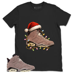 Brown Smoky Mauve 6s Zadago Shirt Kickmas Graphic