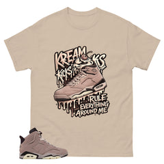 Brown Smoky Mauve 6s Zadago Shirt Kream Kicks Graphic