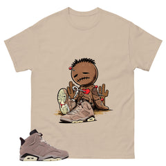 Brown Smoky Mauve 6s Zadago Shirt Voodoo Doll Graphic