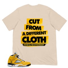 Graphic Tee Build Different - Shirt to Matching 5s T23 Tokyo