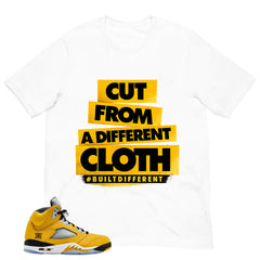 Graphic Tee Build Different - Shirt to Matching 5s T23 Tokyo