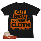 Built Different Shirt - Match Eastside Golf x Air Jordan 12 'Out the Mud'