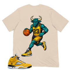 Graphic Tee Bull 23 Shirt - Matching Air Jordan 5 T23 Tokyo