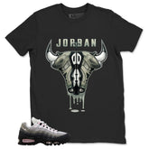 Bull Head Jordan Shirt - Match Air Max 95 Big Bubble