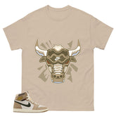 Bull Head Shirt - Match Cream Wmns Air Jordan 1 Khaki