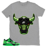 Bull Head Shirt - Match Travis Scott x Air Jordan Jumpman Jack Green Spark