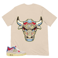Bull Head Shirt - Match Union LA x Air Jordan 4 Guava Ice