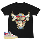 Bull Head Shirt - Match Union LA x Air Jordan 4 Guava Ice