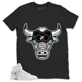 Bull Head Shirt - Match Virgil Abloh x Air Jordan 1 Alaska
