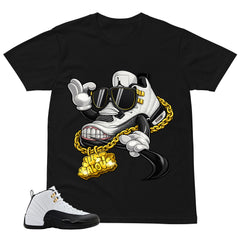 Bull Smile Shirt - Match Air Jordan 12 'Taxi'