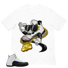 Bull Smile Shirt - Match Air Jordan 12 'Taxi'
