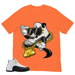 Bull Smile Shirt - Match Air Jordan 12 'Taxi'