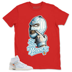 By Any Means Shirt - Match Virgil Abloh x Air Jordan 1 Alaska
