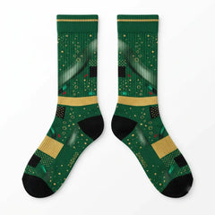 Champagne Bottle Socks – Air Jordan 6 Retro Inspired Mid-Calf Unisex Crew Socks