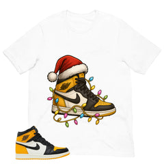 Christmas Light Sneaker Shirt - Match Air Jordan 1 Yellow Toe