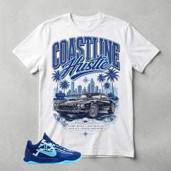 Coastline Hustle Graphic Tee - Shirt To Match Kobe 5 Protro X-Ray