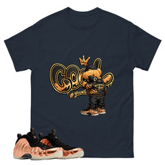 Cool Boy Graphic Tee, Shirt to Match Air Foamposite One Copper, Air Foamposite Unisex Black Shirt