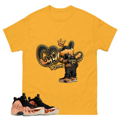 Cool Boy Graphic Tee, Shirt to Match Air Foamposite One Copper, Air Foamposite Unisex Black Shirt