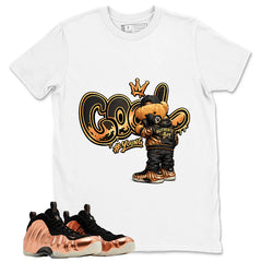 Cool Boy Graphic Tee, Shirt to Match Air Foamposite One Copper, Air Foamposite Unisex Black Shirt