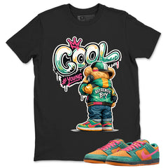 Cool Boy Graphic Tee, Shirt to Match SB Dunk Green Noise, SB Dunk Green Noise Watermelon Unisex Shirt