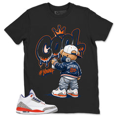Cool Boy Shirt - Match Blue Air Jordan 3 Knicks