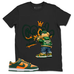 Cool Boy Shirt - Match Green Dunk Low Miami Hurricanes