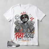 Cool Grey 3s Zadago Shirt Pure Hustle Graphic