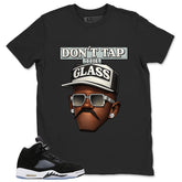 Cool Grey Oreo 5s Zadago Shirt Don't Tap The Glass Graphic