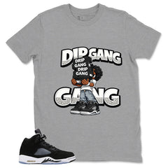 Cool Grey Oreo 5s Zadago Shirt Drip Gang Graphic
