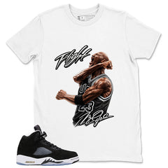 Cool Grey Oreo 5s Zadago Shirt Flight MJ Graphic