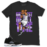 Cool Grey Oreo 5s Zadago Shirt Greatest Of All Time Graphic
