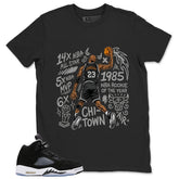 Cool Grey Oreo 5s Zadago Shirt Jordan 23 All Star Graphic