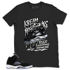 Cool Grey Oreo 5s Zadago Shirt Kream Kicks Graphic