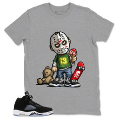 Cool Grey Oreo 5s Zadago Shirt Little Jason Graphic
