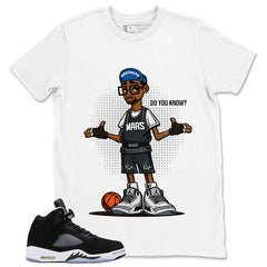 Cool Grey Oreo 5s Zadago Shirt Mars Do You Know Graphic