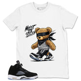 Cool Grey Oreo 5s Zadago Shirt Move In Silence Graphic