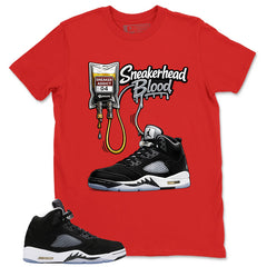 Cool Grey Oreo 5s Zadago Shirt Sneakerhead Blood Graphic