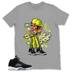 Cool Grey Oreo 5s Zadago Shirt Talk To The Hand Graphic