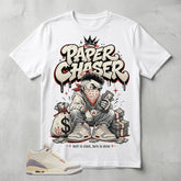Cream Muslin 3s Zadago Shirt Paper Chaser Graphic