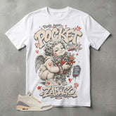 Cream Muslin 3s Zadago Shirt Pocket Change Graphic